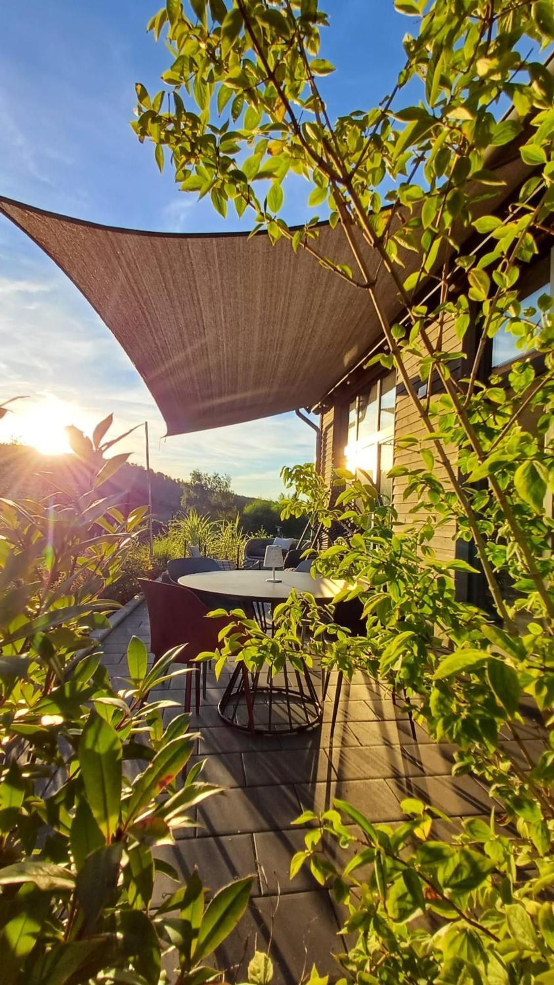 Odenwald-Lodge Mit Infrarotsauna Und E-Ladestation Im Naturpark Odenwald "Haus Himmelblau" Reichelsheim Extérieur photo